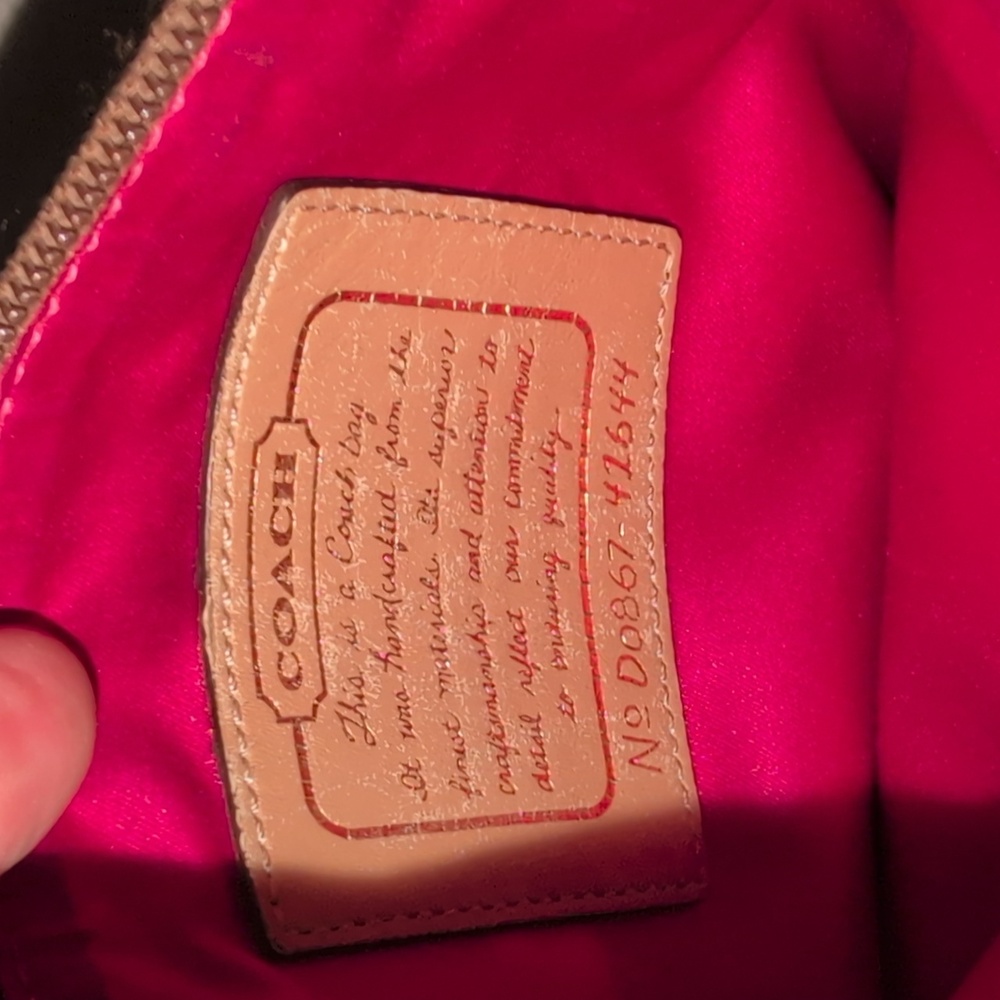 Coach Tan Crossbody Bag - Picture 9 of 10